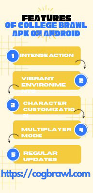 Features of College Brawl APK